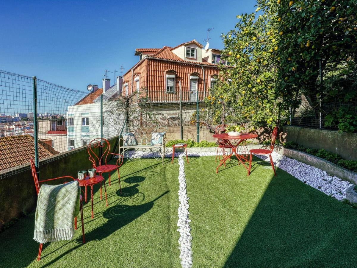 Апартаменты Lisbon Graca Terrace Экстерьер фото